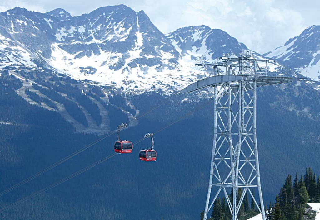 WHISTLER - die Peak 2 Peak Seilbahn