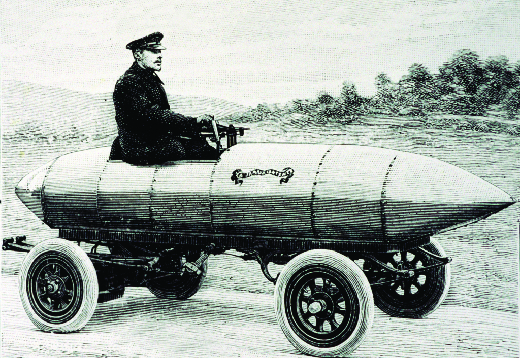 Camille Jenatzyandamp;apos;s electric car, 1900