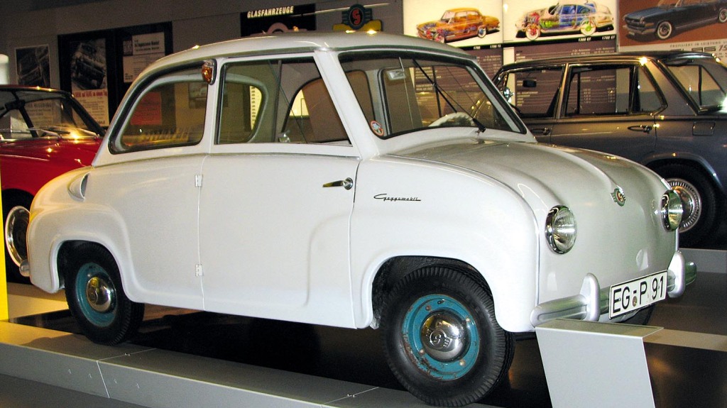 Auch das Ur-Goggomobil findet man im Industriemuseum Dingolfing.