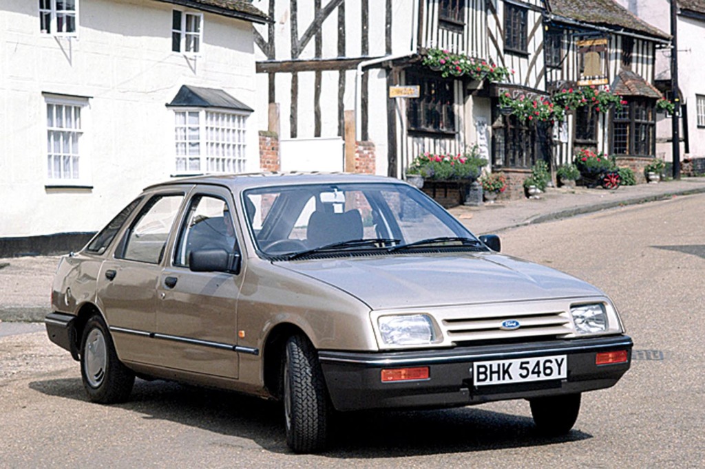 1982 introduction of the new Ford Sierra range.