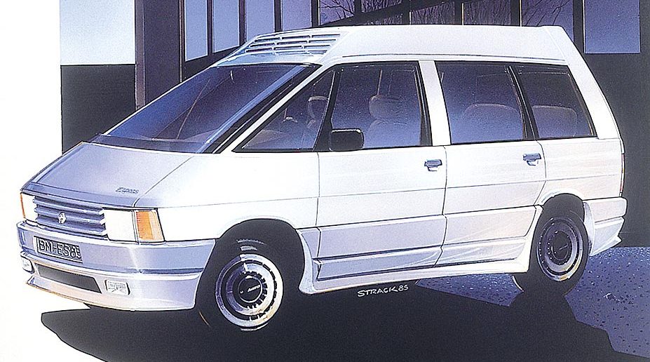 Renault-Espace-Studie-Zeichnung-1985